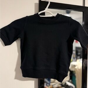 Zara Kids Black Short sleeve sweatshirt